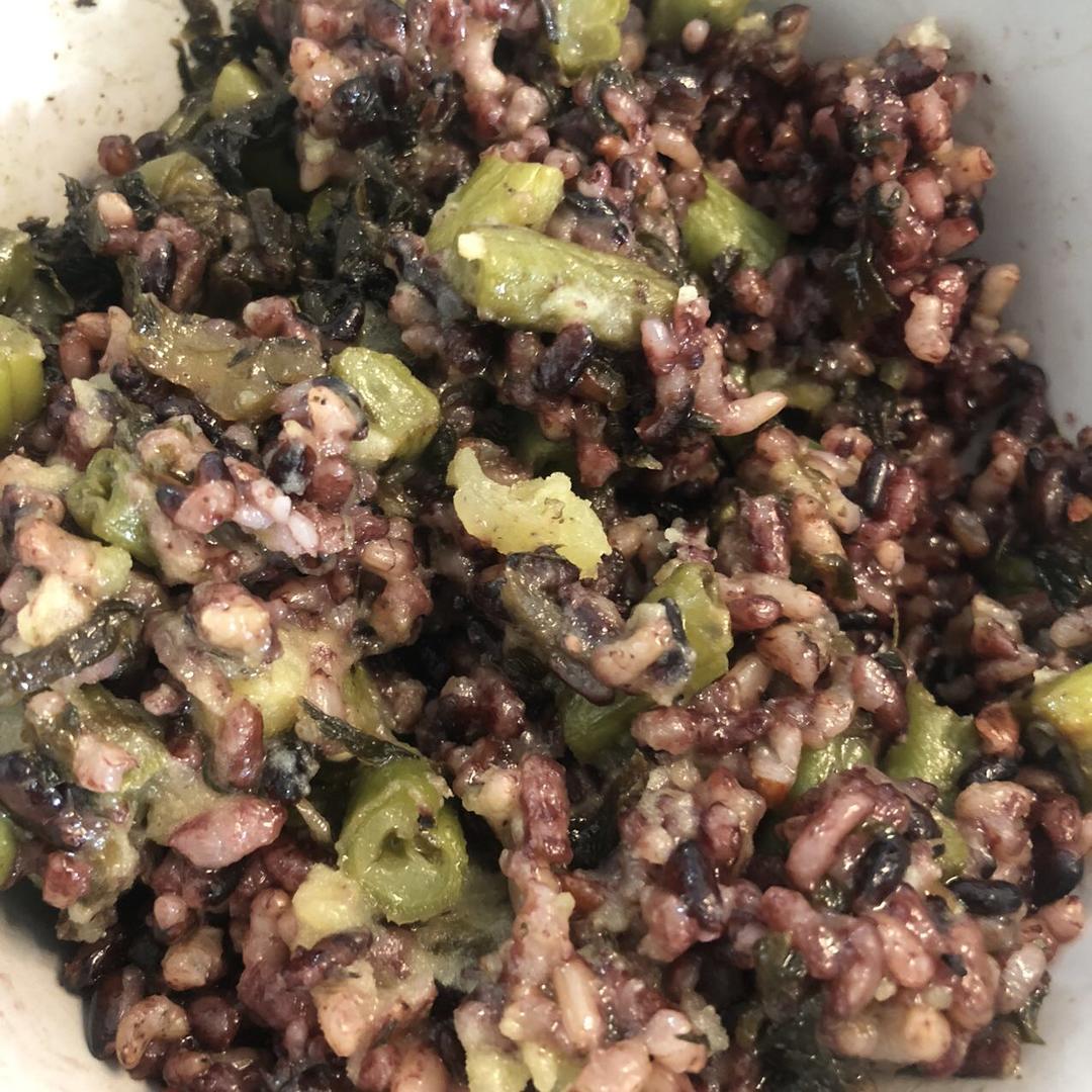 干煸榄菜肉末豆角