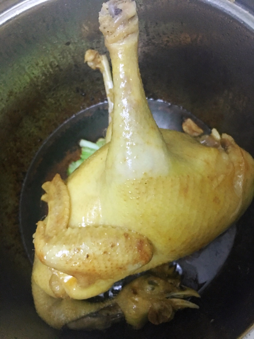 电饭锅锔鸡