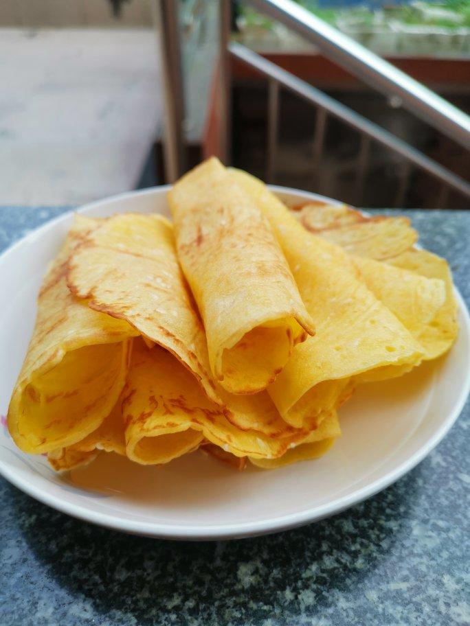 香香脆脆小蛋卷——平底锅版