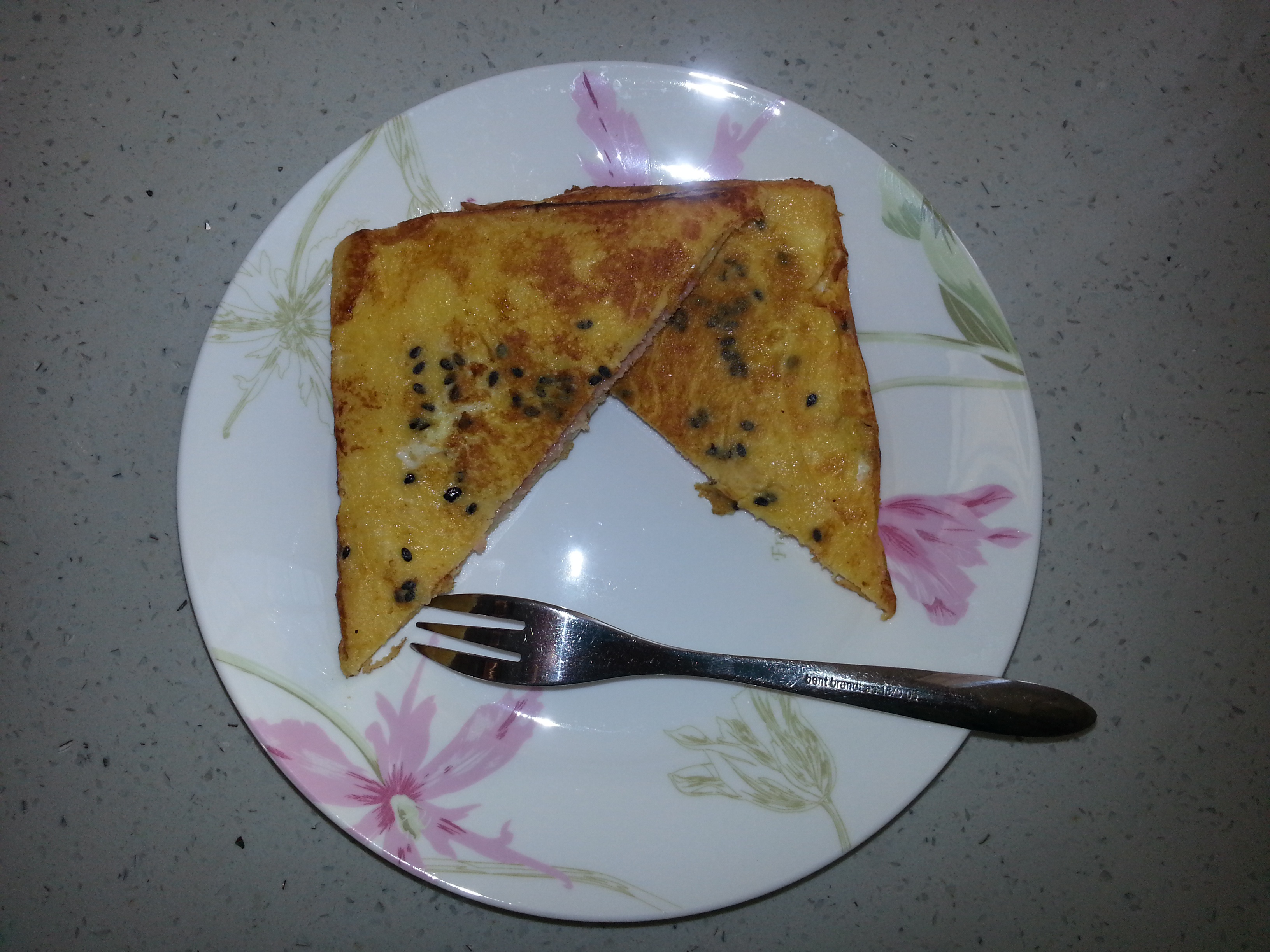 港式小食火腿西多士