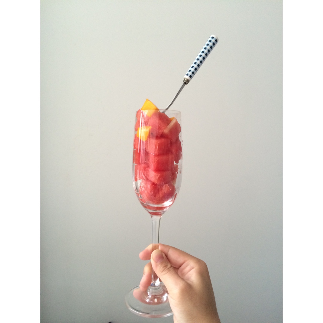 小森林在深圳做的巧切西瓜方块