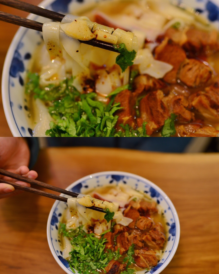 最云南的红烧牛肉汤（配米线）