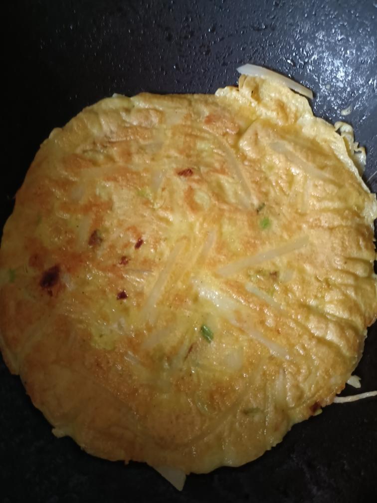 土豆丝煎饼