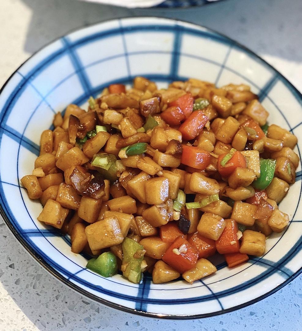 一人份素炒疙瘩