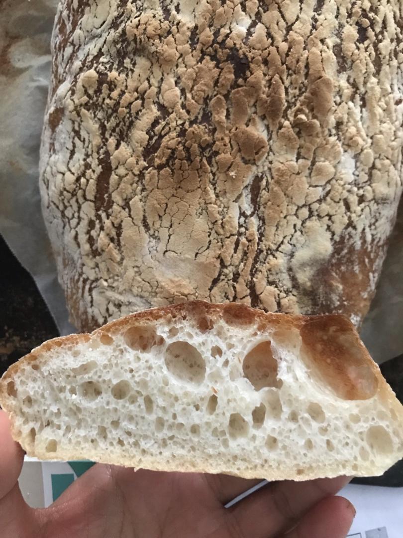 完全不用揉的面包，对，完全不用揉！ | Ciabatta