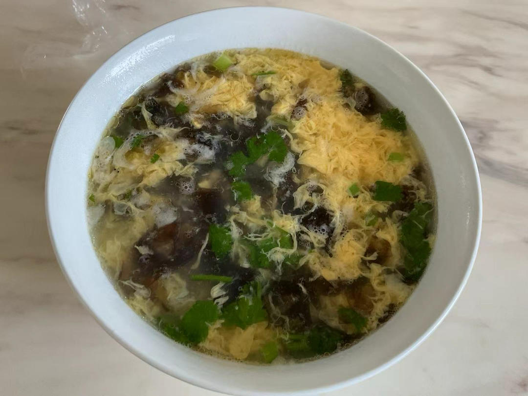 最鲜美好喝的「紫菜蛋花汤」
