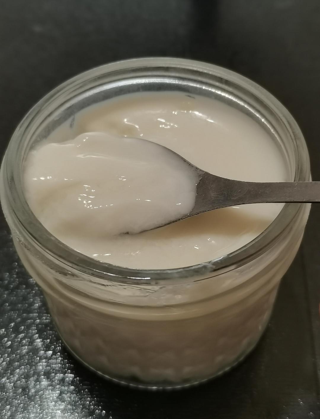 超简单的酒酿冰酥酪—不开火不返工