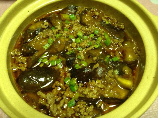 肉末茄子煲