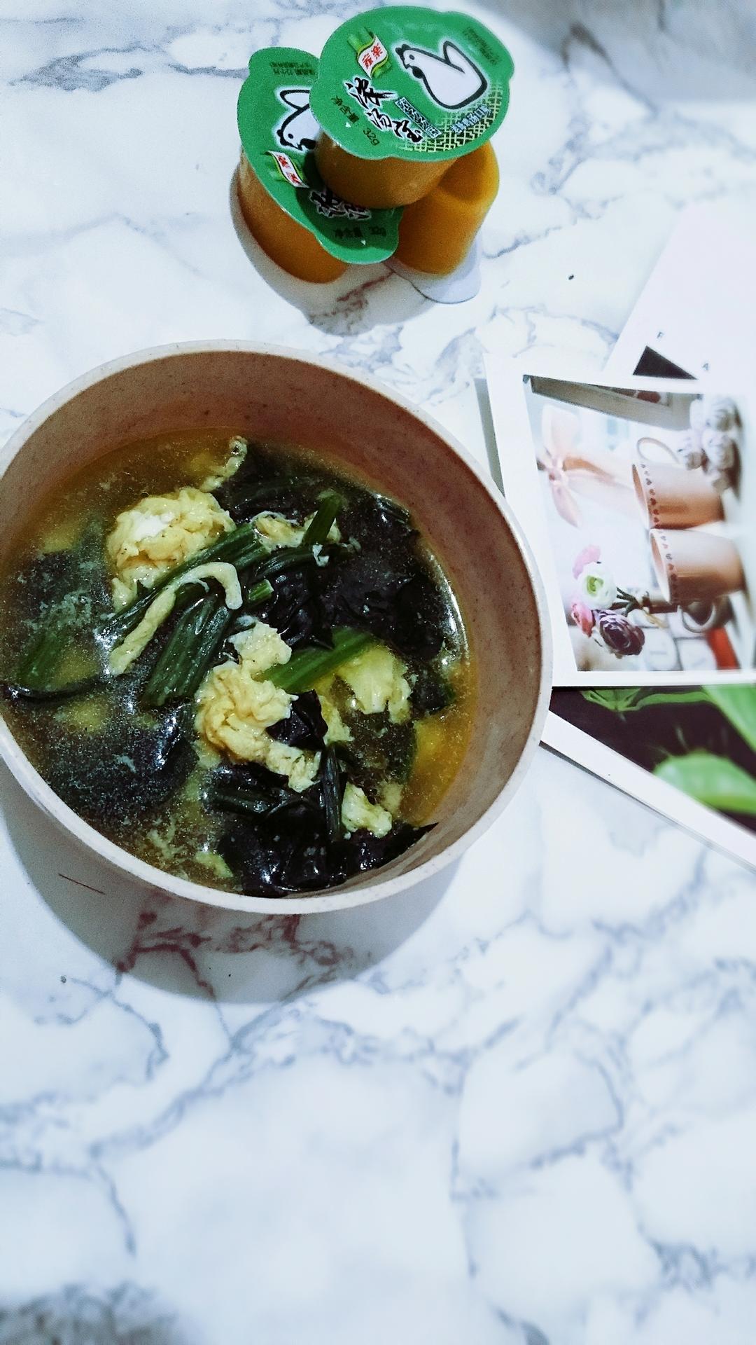 鸡蛋菠菜汤的做法