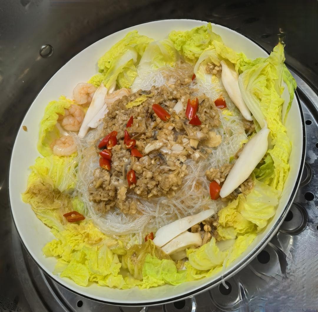 蒜蓉娃娃菜粉丝