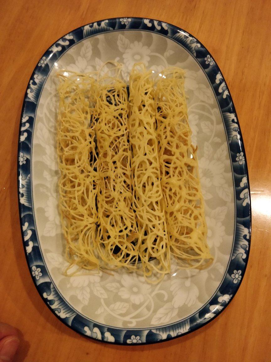 高颜值鸡蛋蕾丝网饼