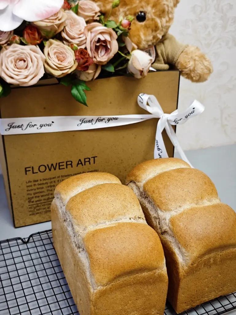 全麦吐司软到下腰🔥会发光❗这个配方绝了