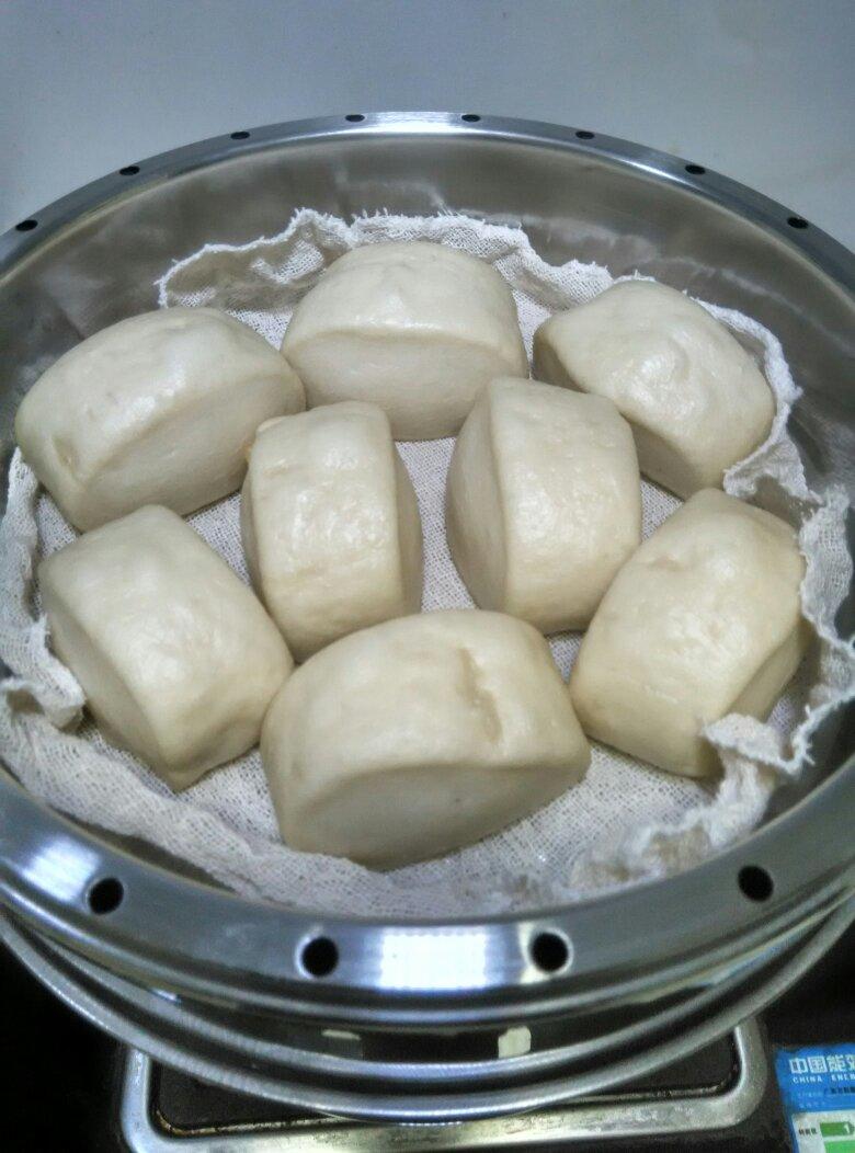 清调补lg做的刀切馒头