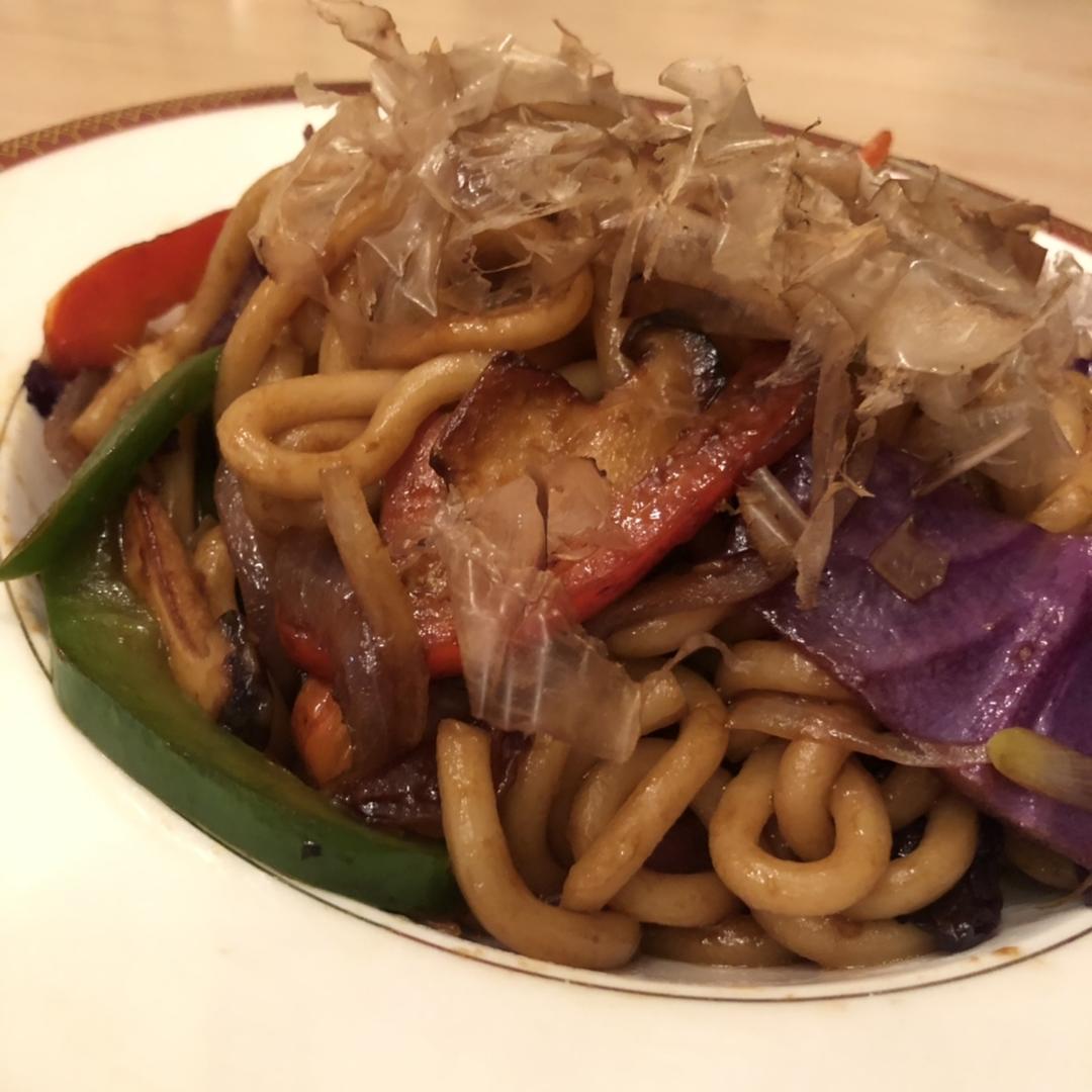 日式海鲜炒乌冬