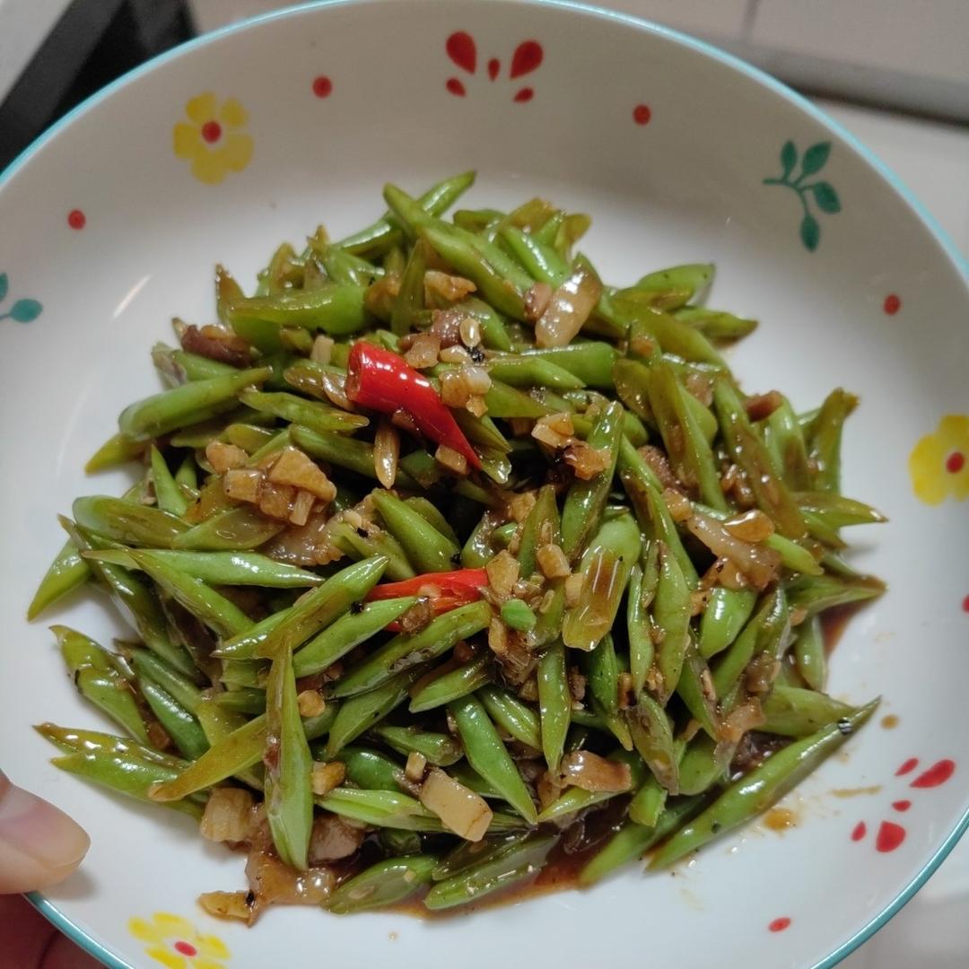 超级下饭的家常菜～清炒四季豆