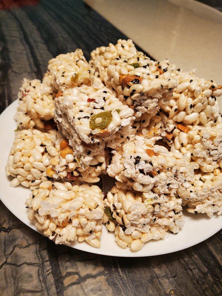 儿时的记忆-大米花糖