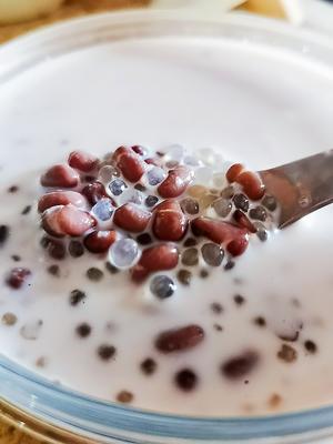 椰奶红豆西米露—低脂无糖版的做法 步骤3
