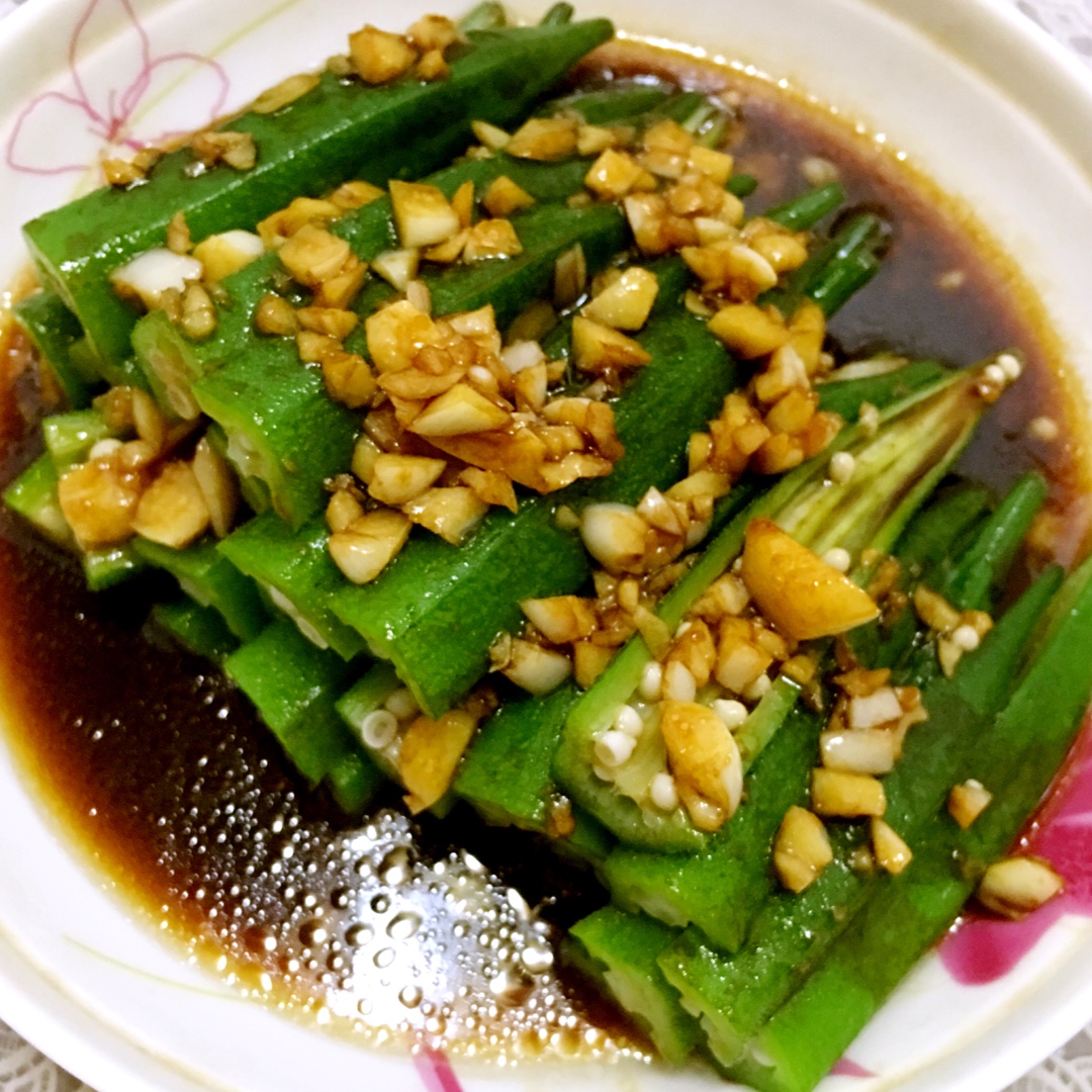 蒜蓉秋葵