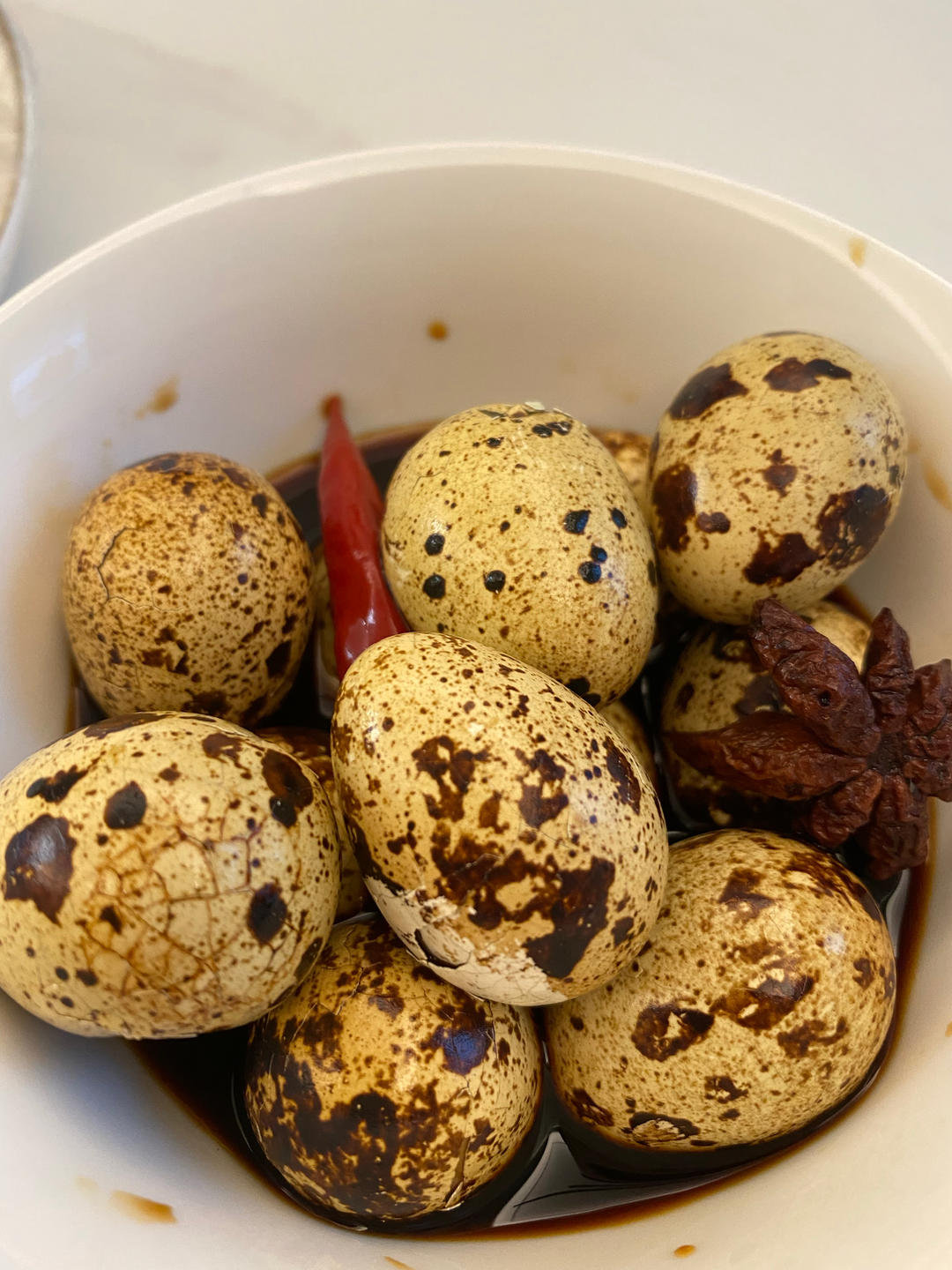 五香卤鹌鹑蛋