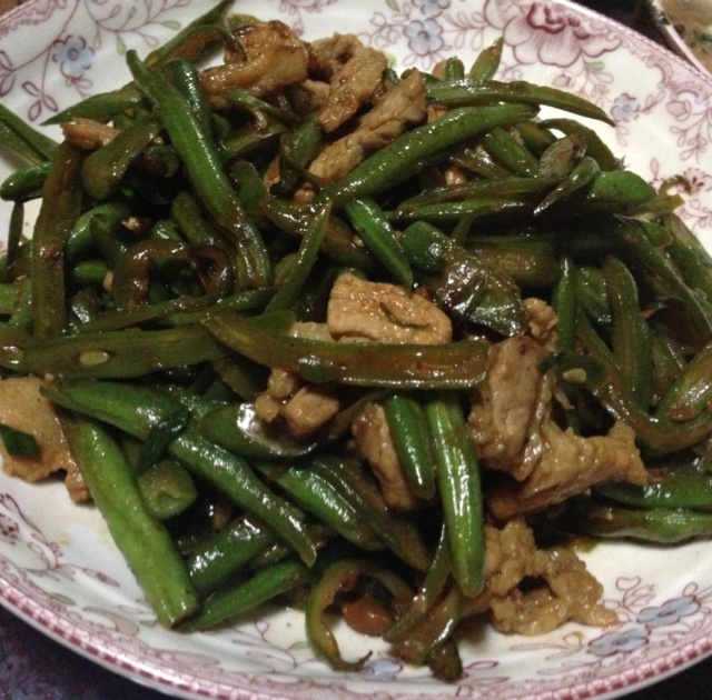 小炒四季豆