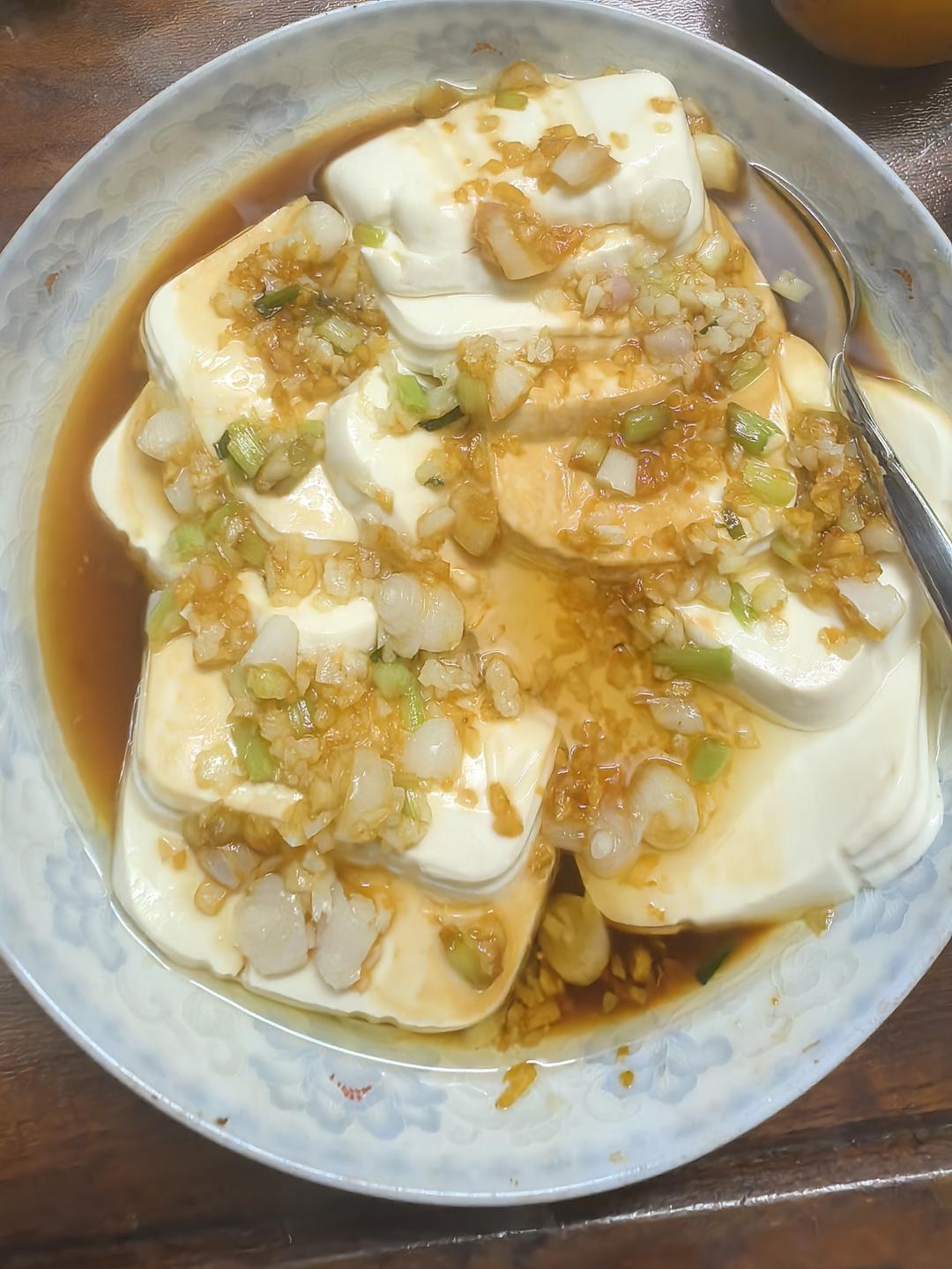 凉拌内脂豆腐