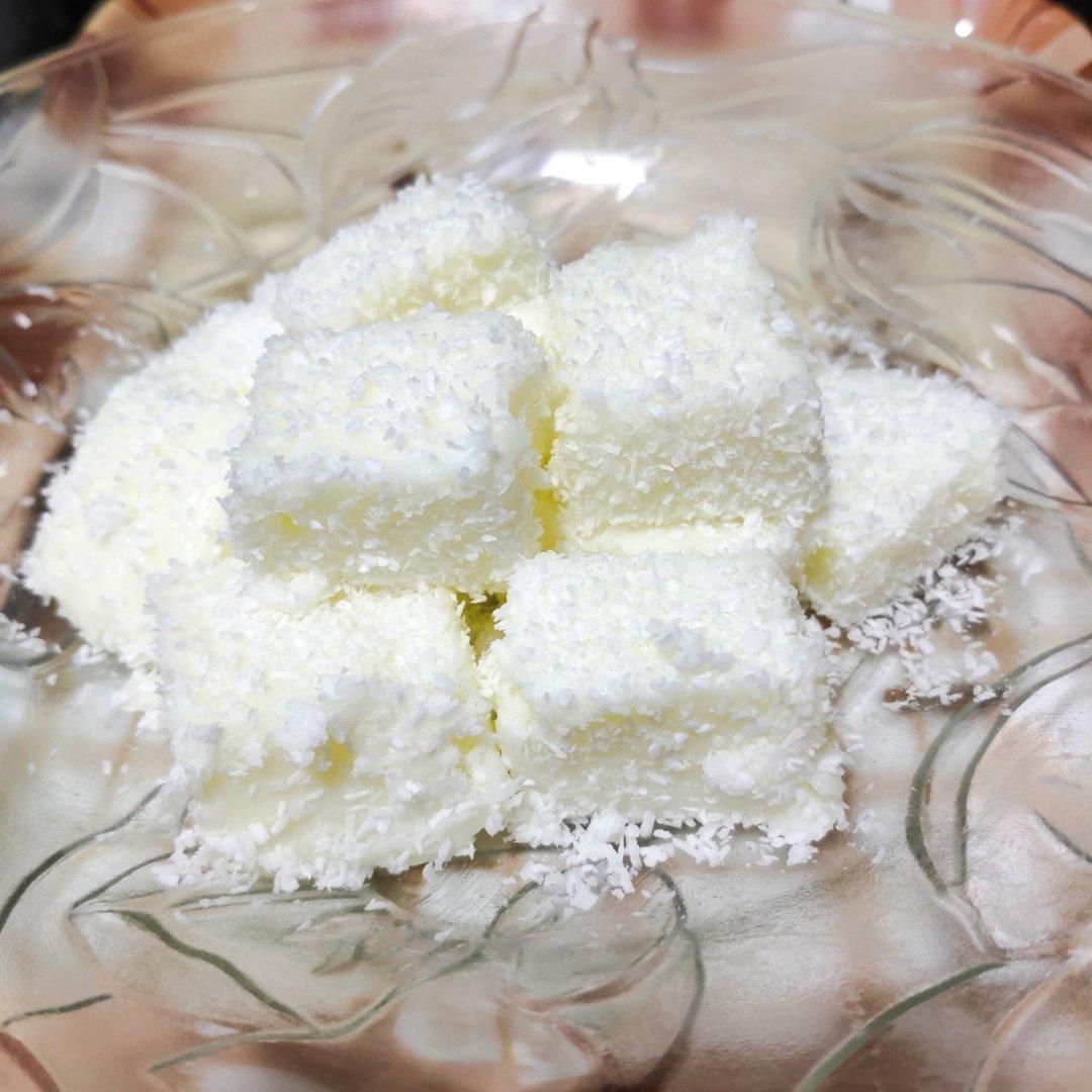（只需4种材料)牛奶小方