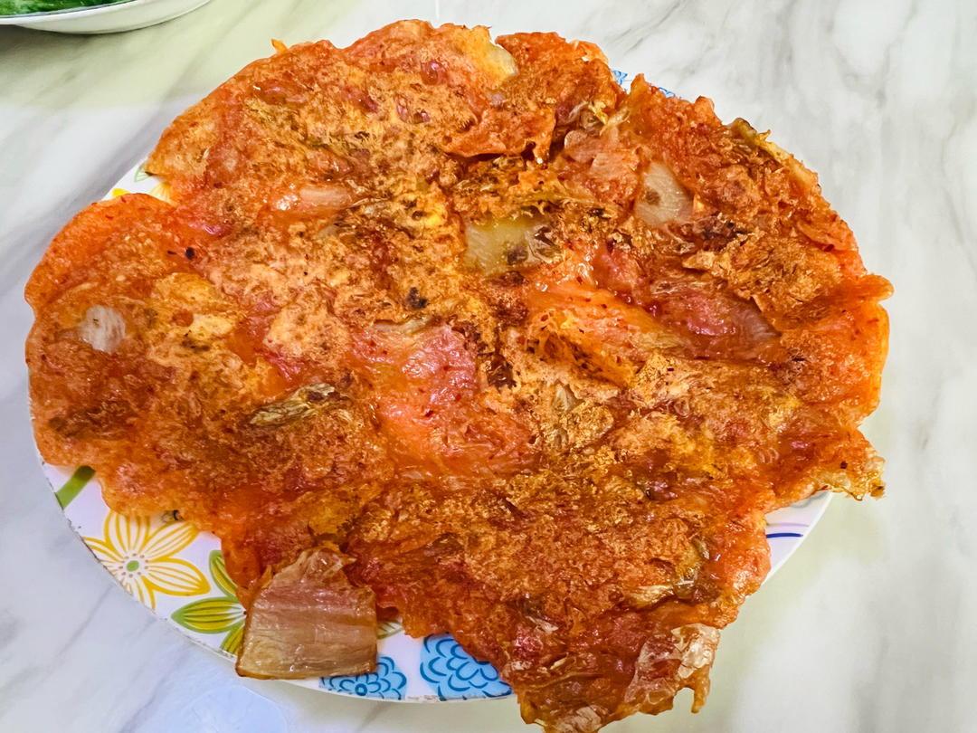 超简单正宗韩国泡菜饼