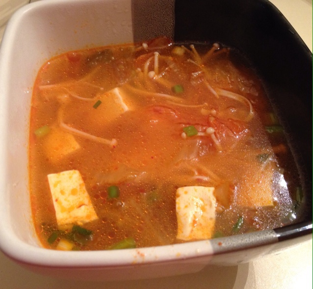 韩国泡菜豆腐汤