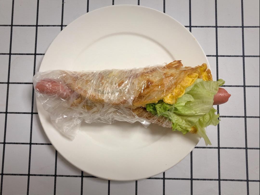 三分钟就可以做好孩子的早餐（手抓饼）