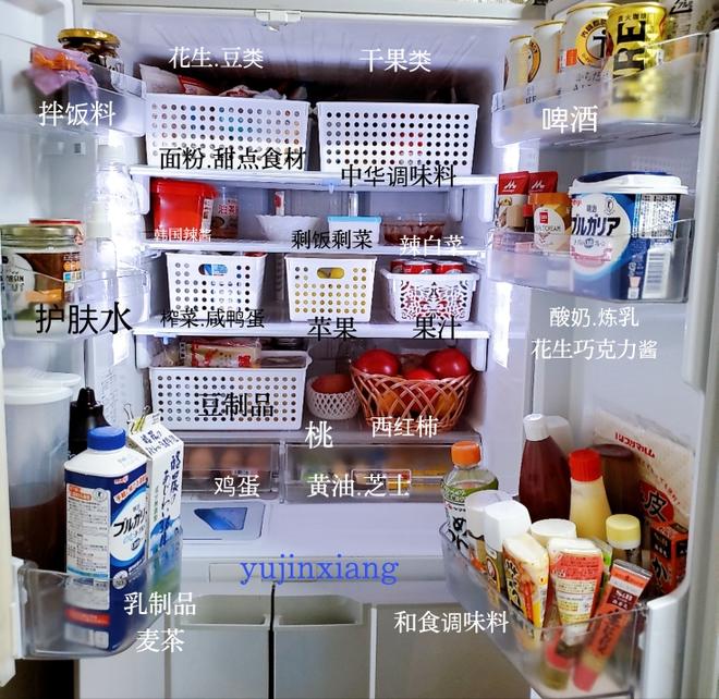 日式冰箱收纳术的做法