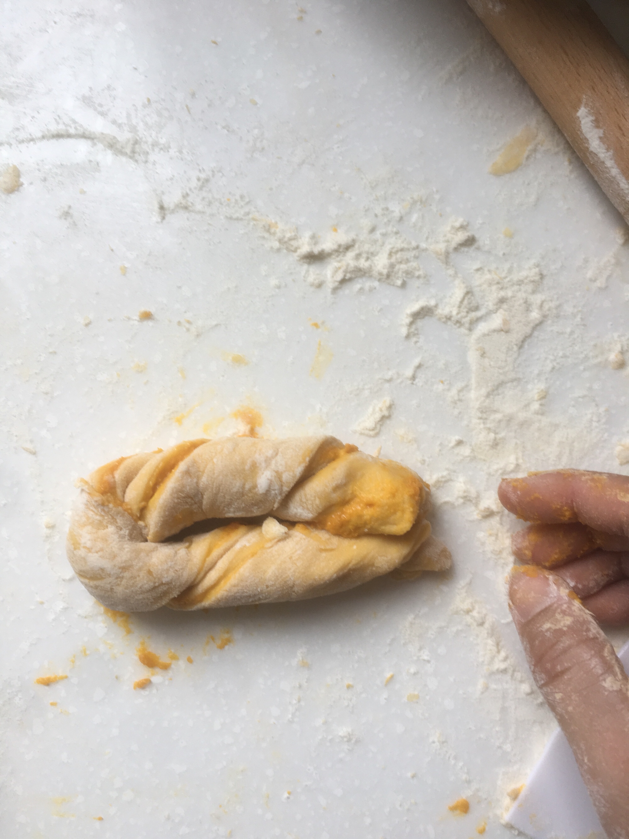 南瓜面包蒸烤煮三种方法比较心得（老面包风味）的做法 步骤10