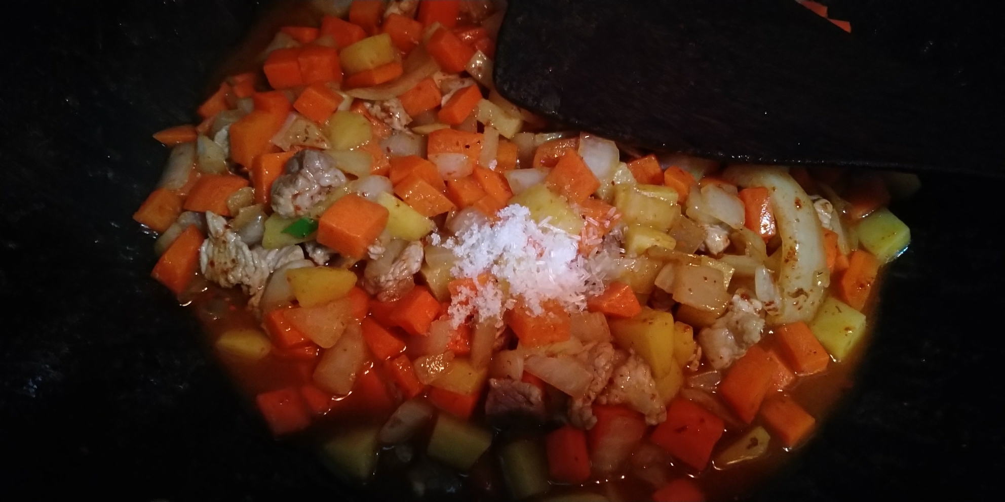 土豆胡萝卜洋葱烧烤版的做法 步骤9