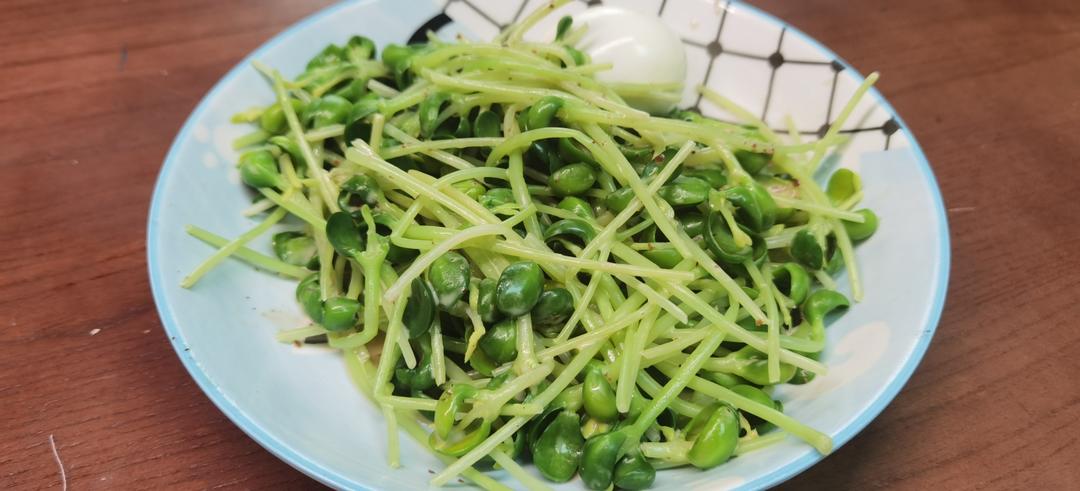 凉拌豌豆苗