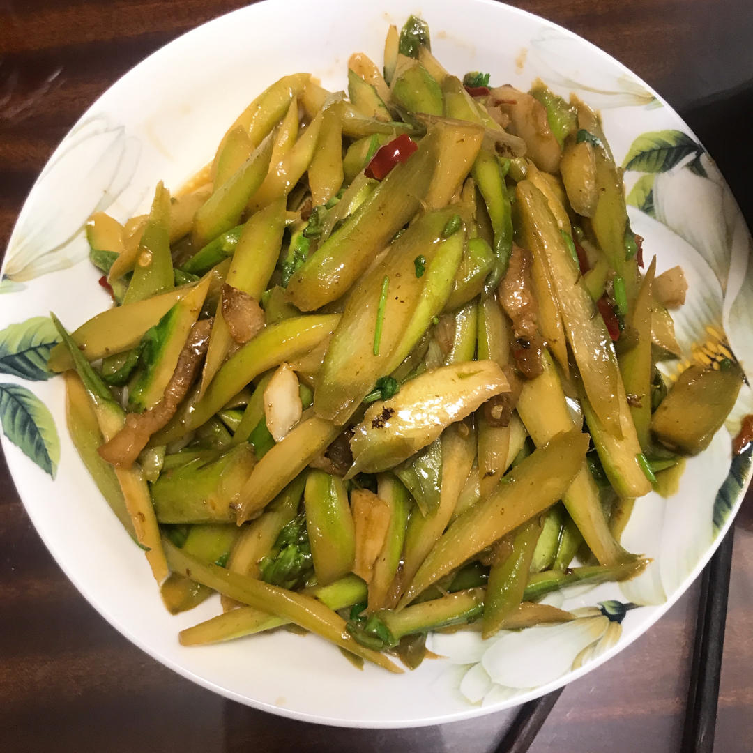 芦笋炒肉