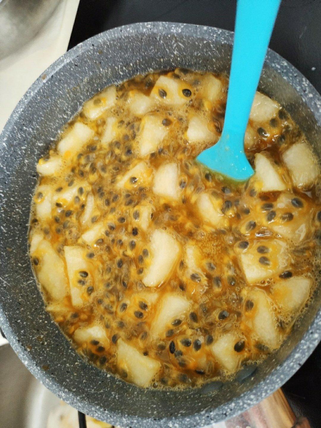 无籽雪梨百香果果酱