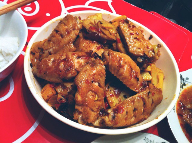 麻辣香锅鸡翅
