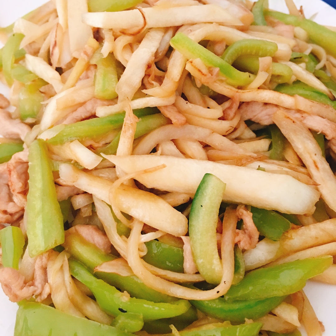 童舒心做的三丝篙芭