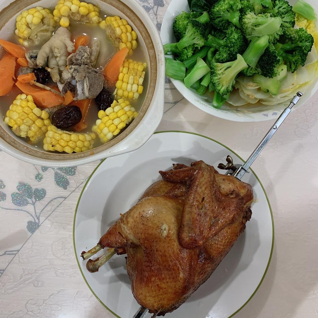一起来吃鸡（脆皮烤鸡）