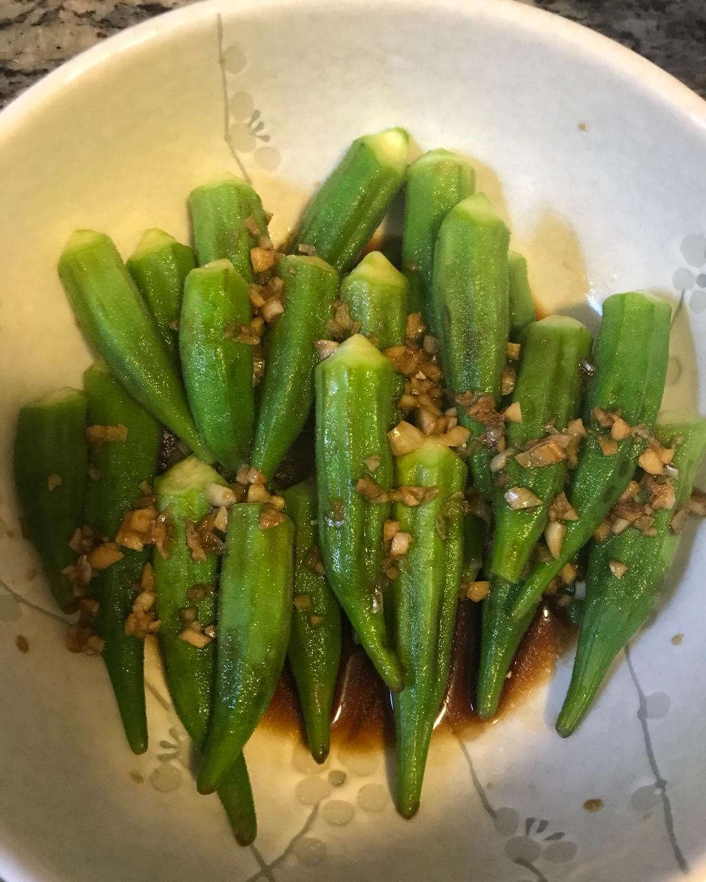 蒜蓉秋葵