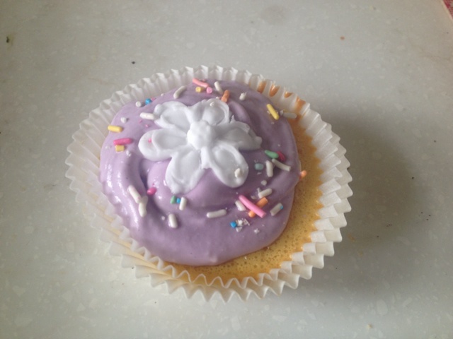 巧克力翻糖纸杯蛋糕cupcake