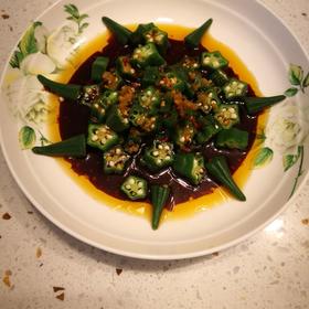 【白灼秋葵】清爽简单