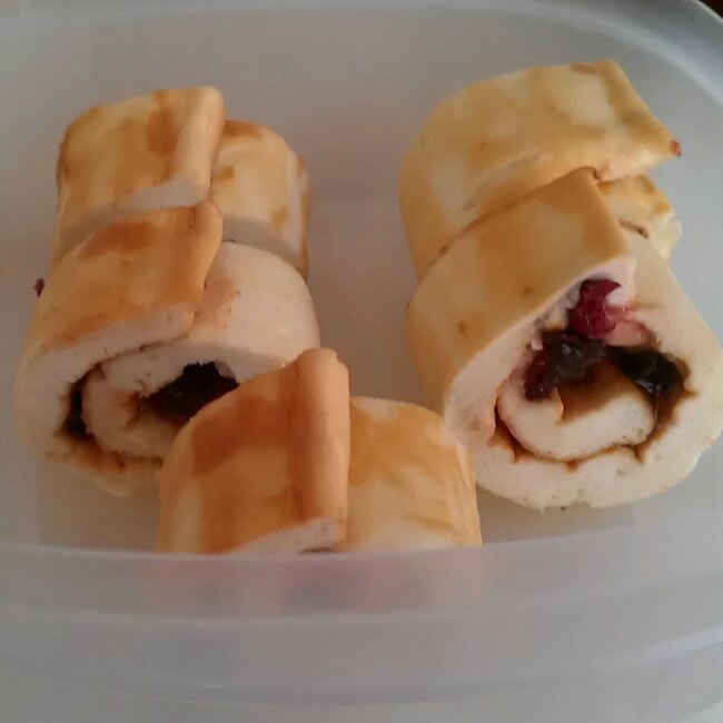 （无油低糖）奶香蛋白蛋糕卷