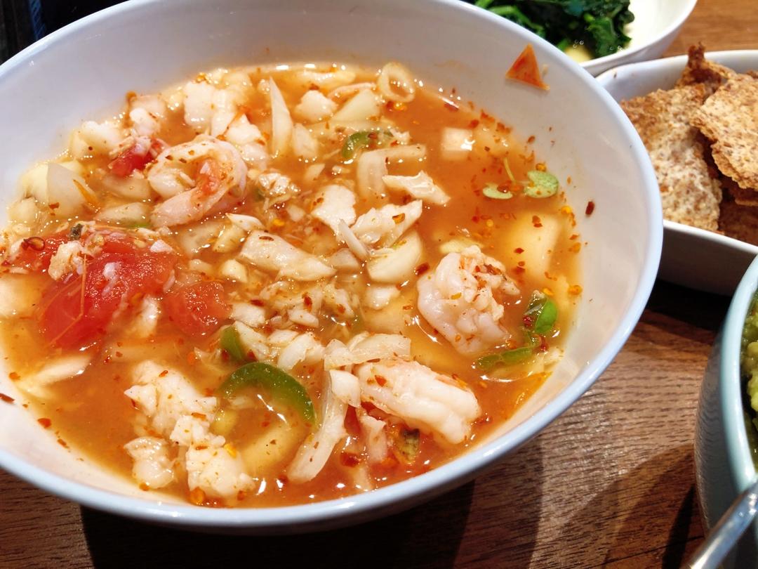 酸橘汁腌虾（俗称Ceviche)