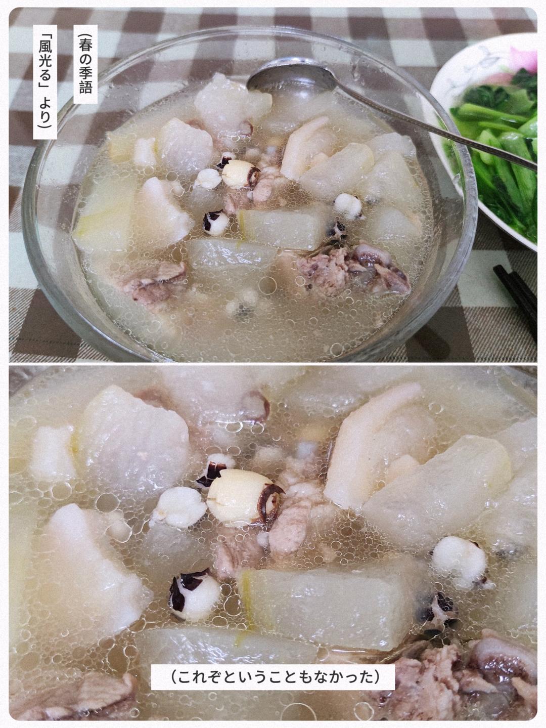 薏米排骨冬瓜汤