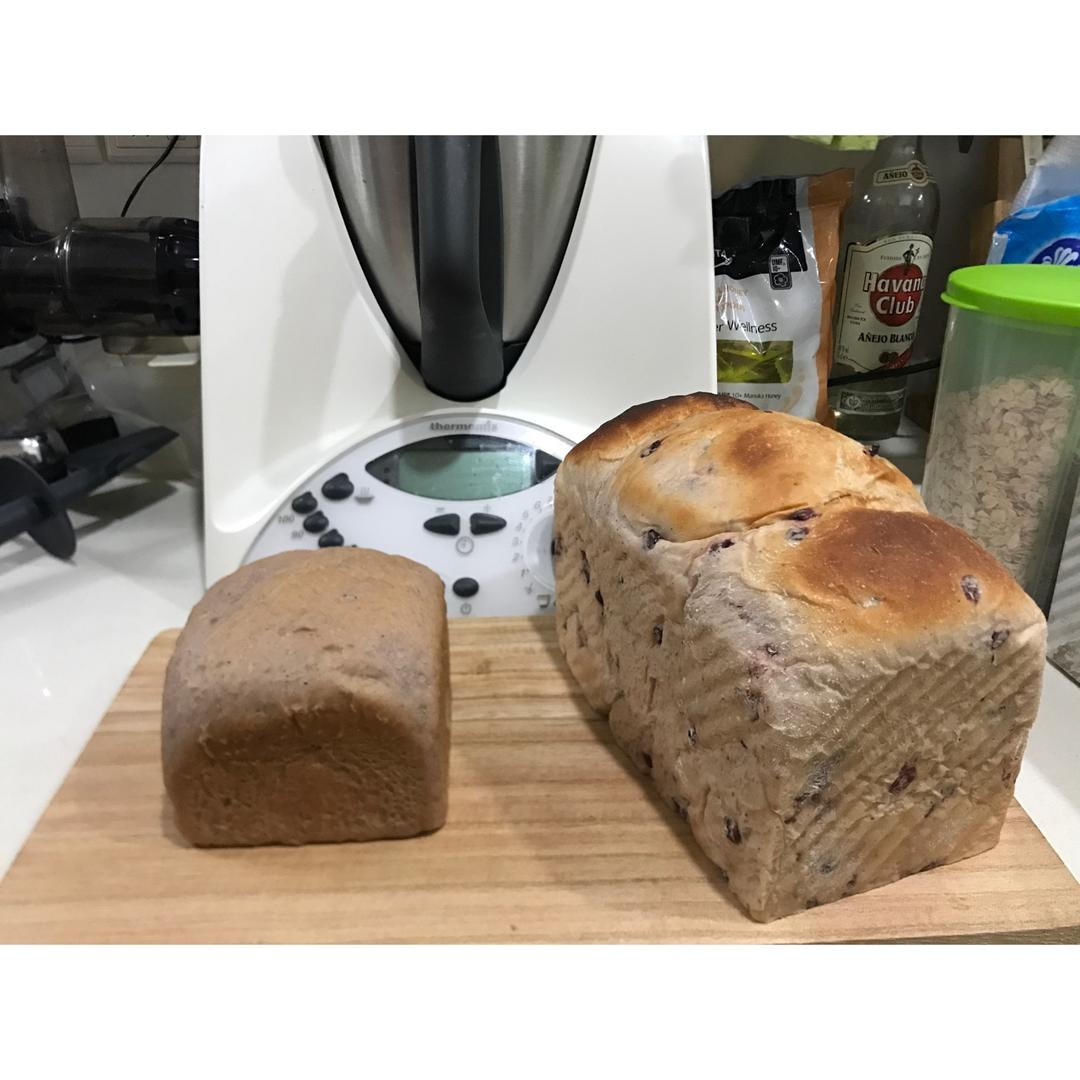 酸奶蔓越梅吐司～冷藏发酵