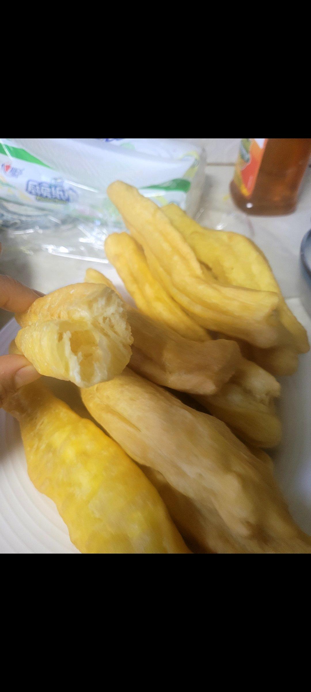 一次成功自制油条