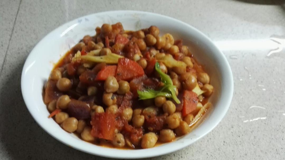 素炖鹰嘴豆（Vegan Chickpea Stew）