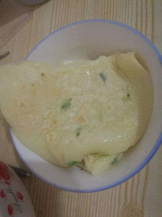 快速早餐鸡蛋葱花饼