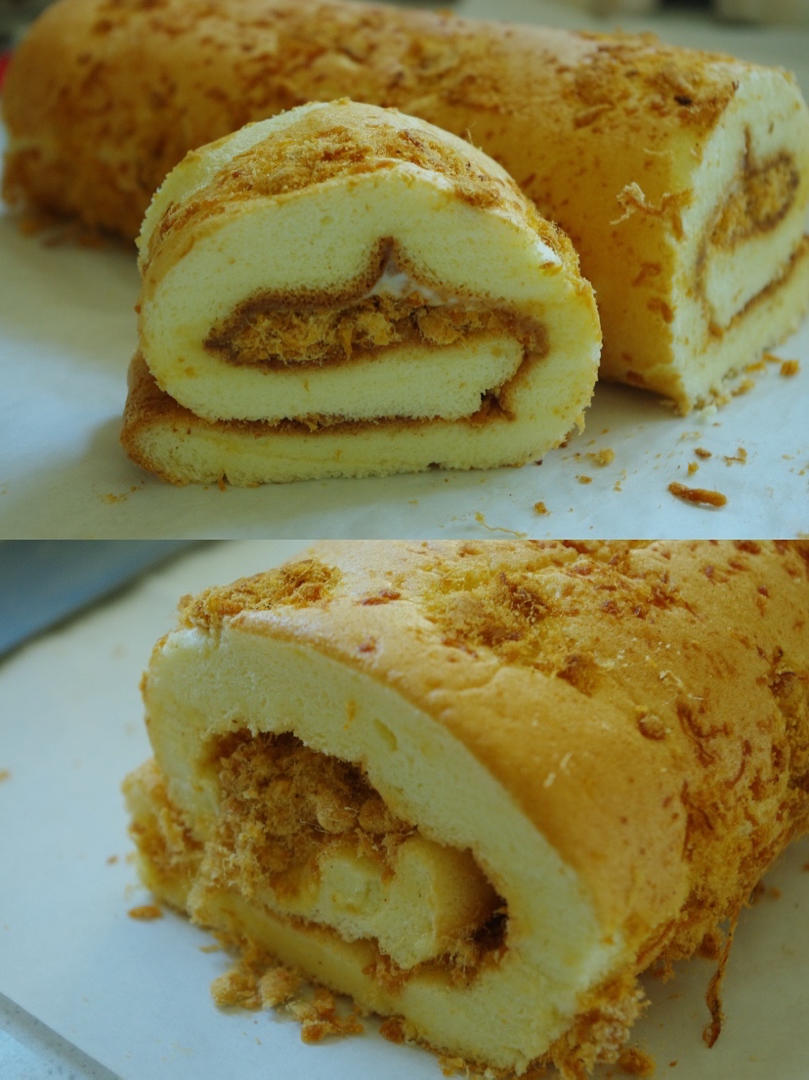 原味水果瑞士卷