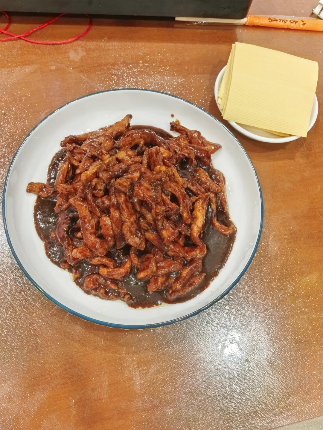 京酱肉丝